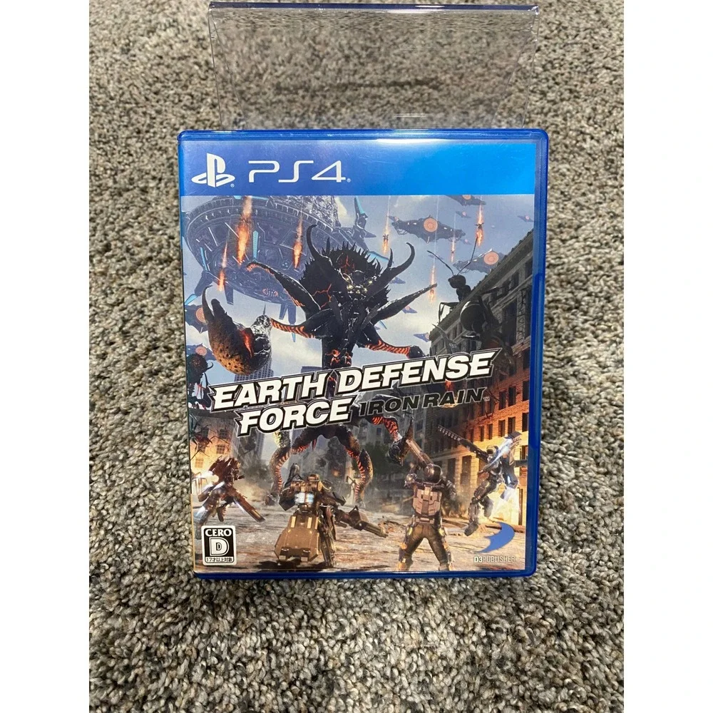 Earth Defense Force Iron Rain PS4 Excellent Japan Import NTSC-J